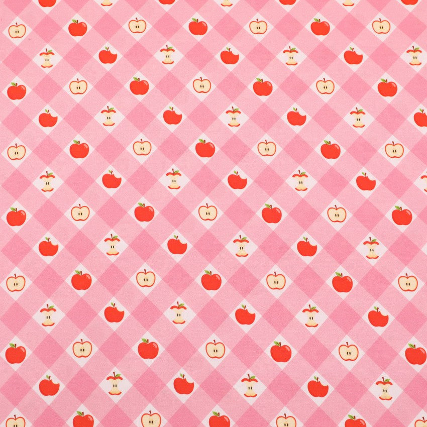 Apple Gingham - Pink
