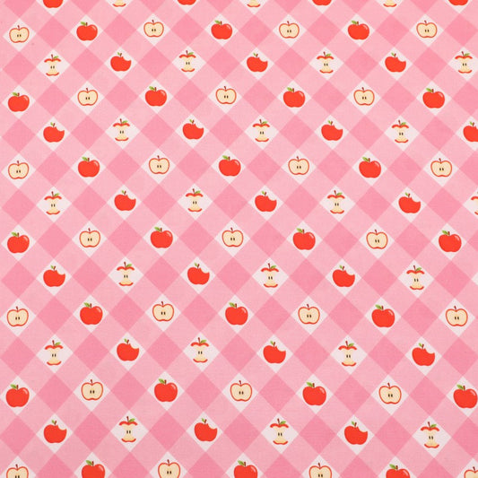Apple Gingham - Pink