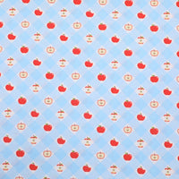 Apple Gingham - Blue