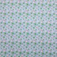 Lotus Pond Serenity - Koi and Lotus Light Blue