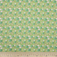 Lotus Pond Serenity - Koi and Lotus on Light Green