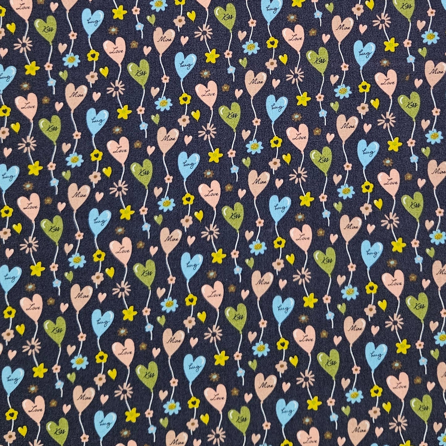 Hearts and Flowers - Heart Balloons