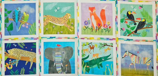 Craft Panel - Jungle Menagerie - Jungle Animals small Panel