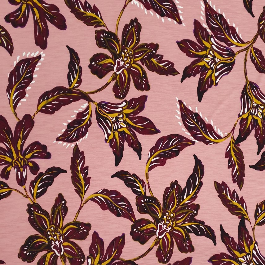 KNIT FABRIC - Kaylee Warm Pink