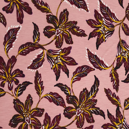 KNIT FABRIC - Kaylee Warm Pink