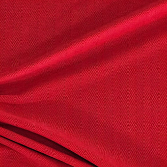 compare product Knit - Herringbone Self Stripe - Red