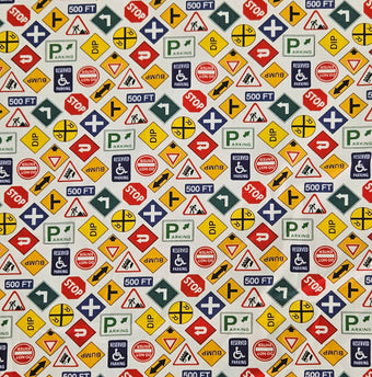 compare product Lets Go - Signs on White
