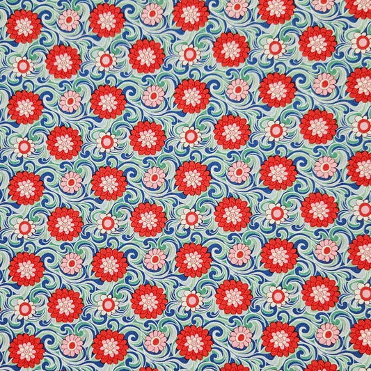 Liberty - Carnaby Collection - Carnation Carnival C Red
