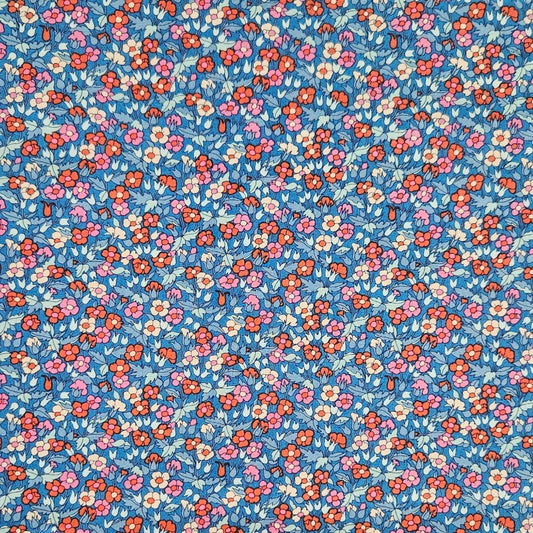 Liberty - Carnaby Collection - Piccadilly Poppy A Blue