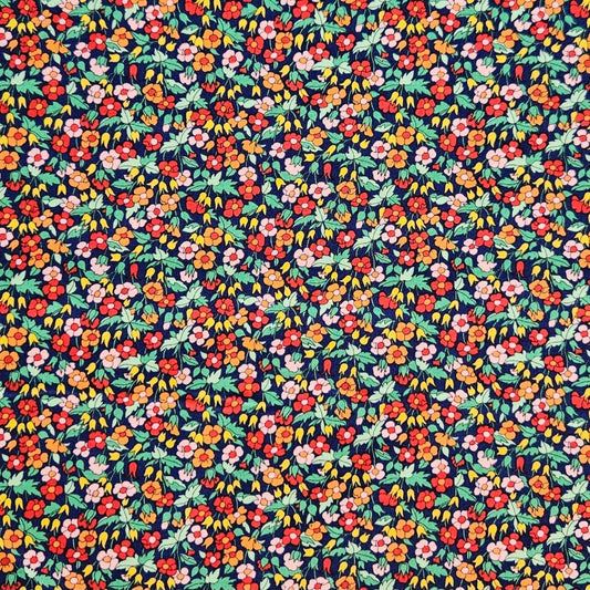 Liberty - Carnaby Collection - Piccadilly Poppy F Navy