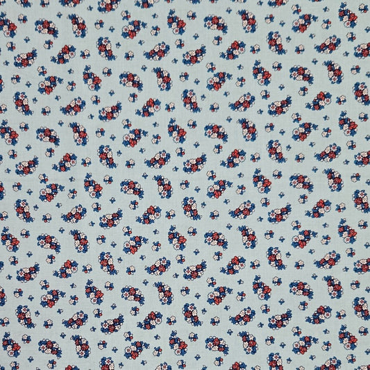 Liberty - Carnaby Collection - Portobello Paisley A Light Blue