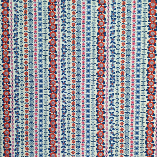 Liberty - Carnaby Collection - Soho Stripe A Blue