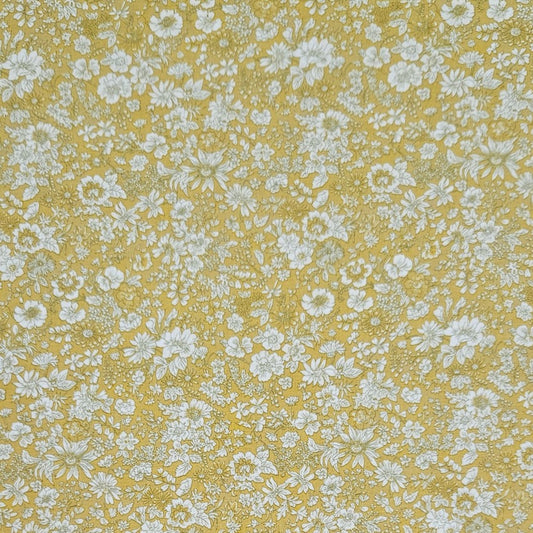 Liberty - Flower Show Sunrise Collection - Emily Silhouette Flower I Yellow