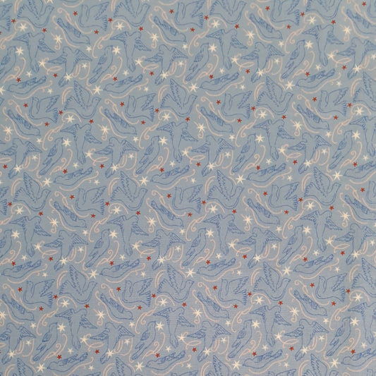 Liberty - Merry & Bright - Dove Star Blue