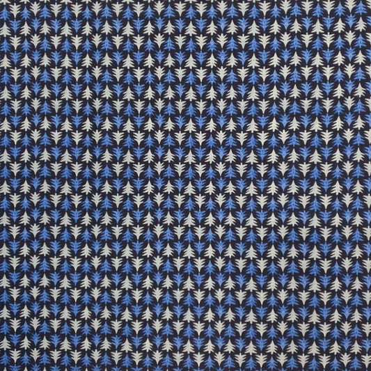 Liberty - Merry & Bright - Festive Firs Navy