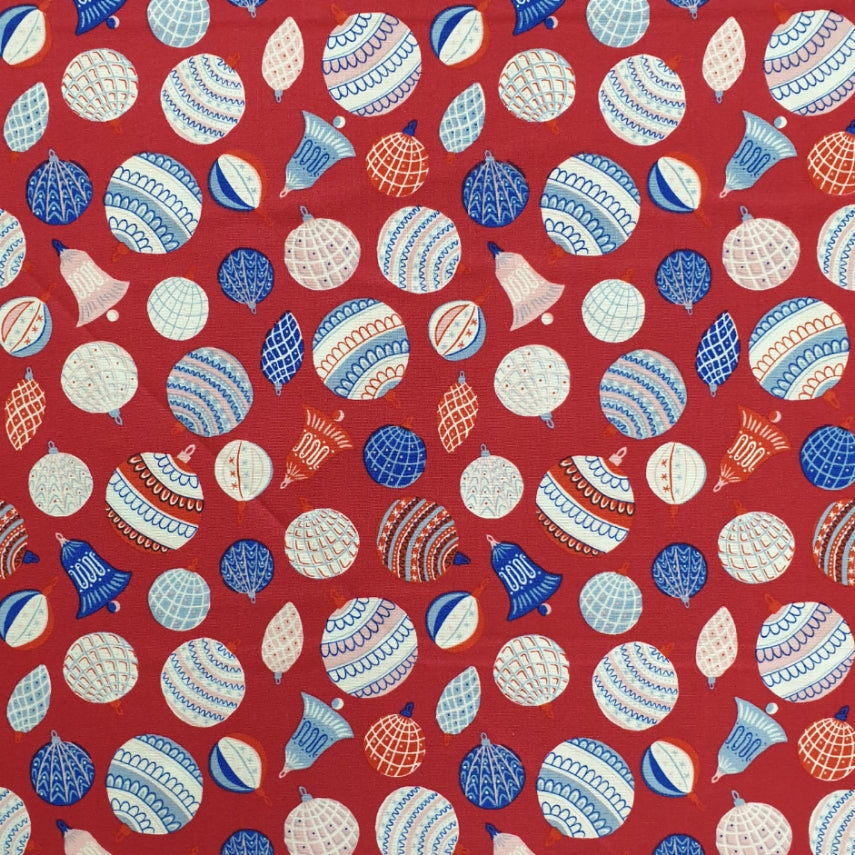 Liberty - Merry & Bright - Bauble Bonanza A Red