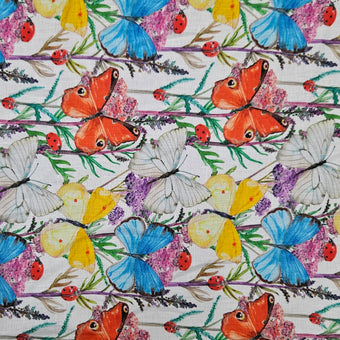 compare product Linen - Butterfly Field