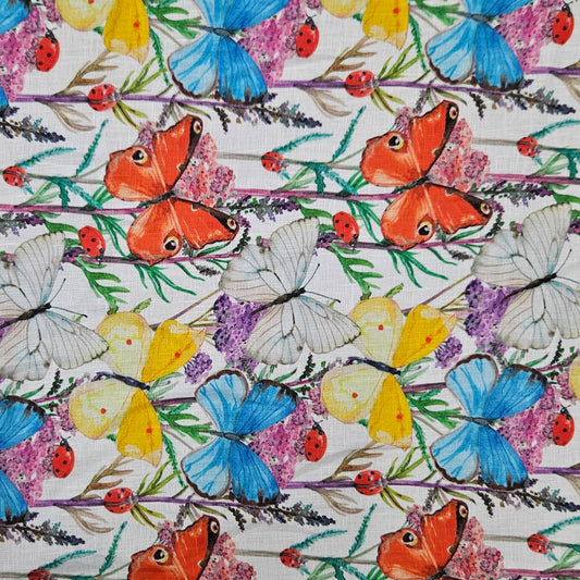 Linen - Butterfly Field