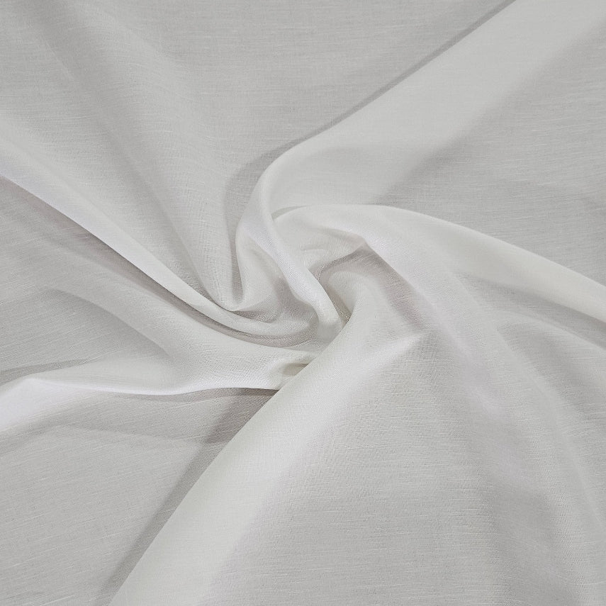 Linen Viscose - White