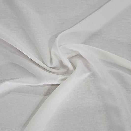 Linen Viscose - White