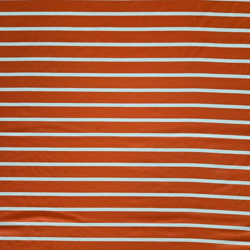 MODAL - Orange and White Stripes