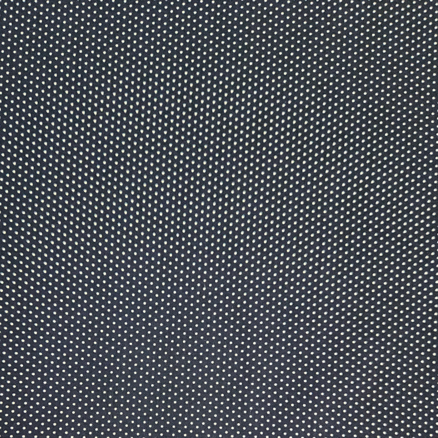 Micro Dots - White on Navy