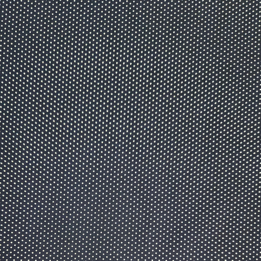 Micro Dots - White on Navy