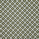 Mini Ikats - Fuzzy Green Diamonds