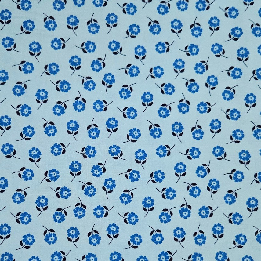 Modern Florals - Blue flower