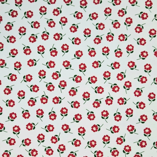 Modern Florals - Red Flower