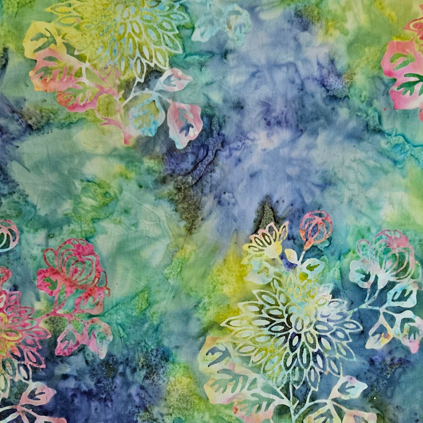 Batik - Dahlias Multi