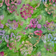 Batik - Hibiscus on Green