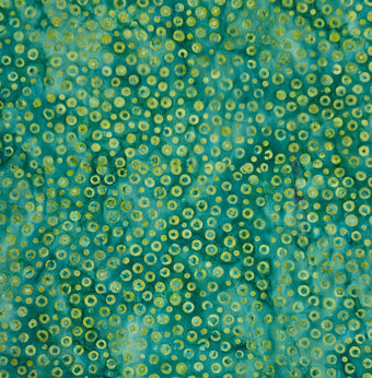 compare product Batik - Bubbles Green on Blue