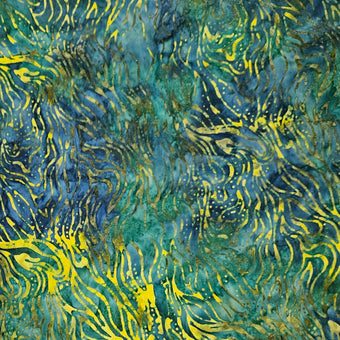 compare product Batik - Coral Yellow on Green