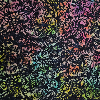 compare product Batik - Roses on Black