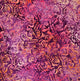 Batik - Roses on Dark Purple
