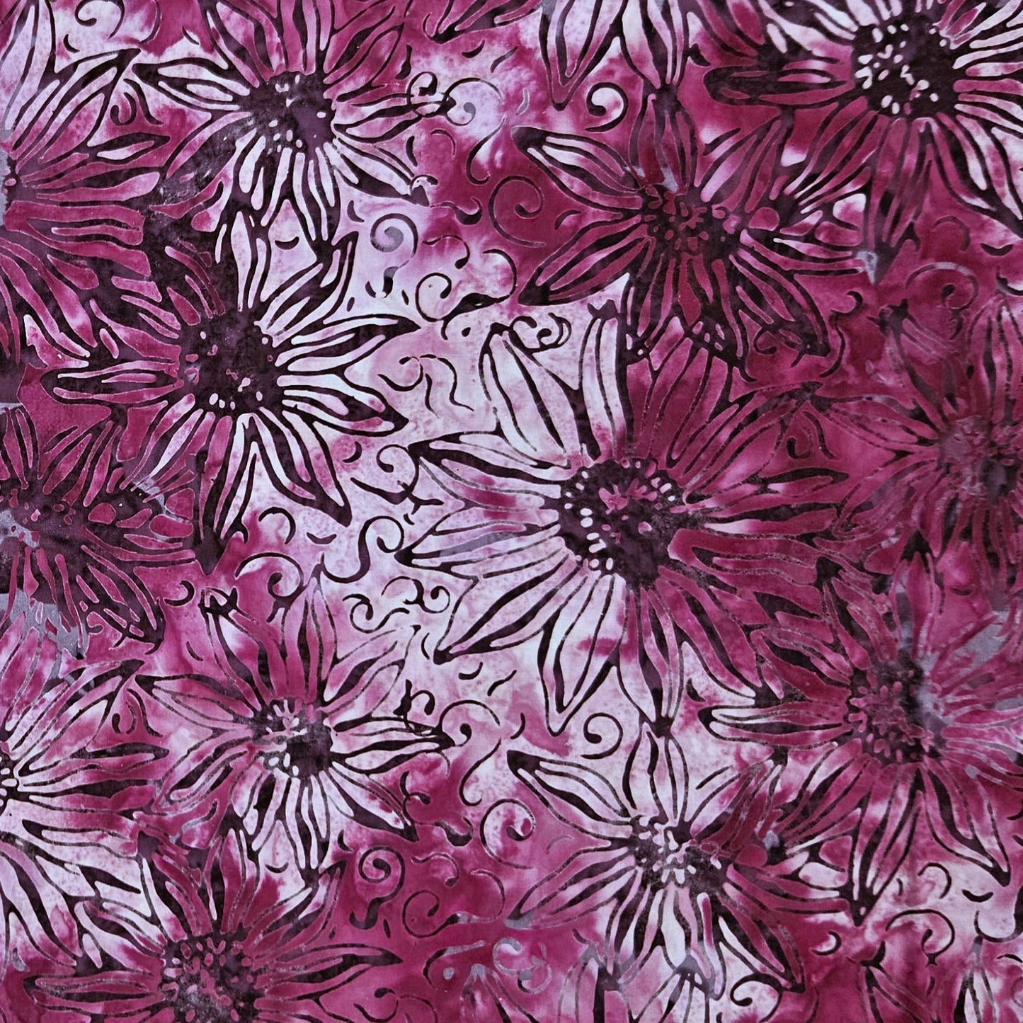 Batik - Sunflowers Purple