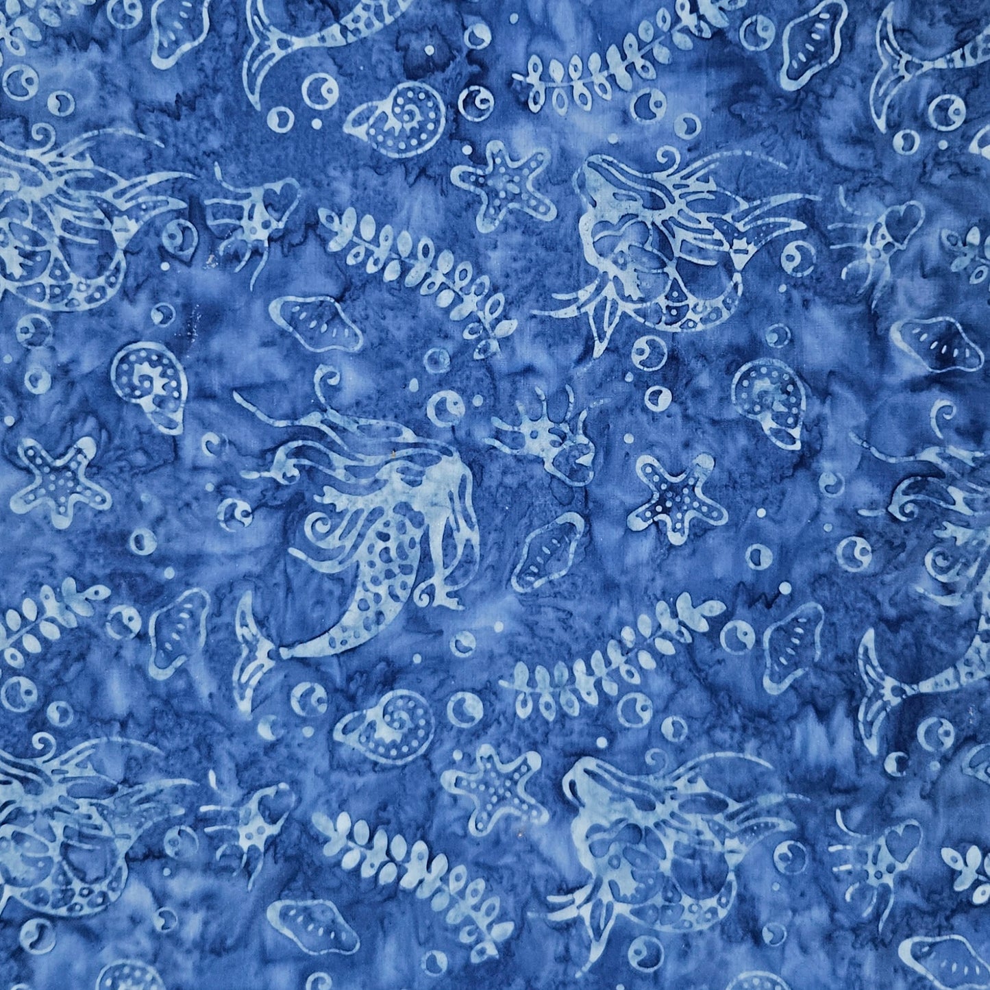Batik - Mermaids on Deep Blue