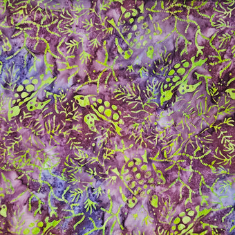 compare product Batik - Turtles and Coral on Purple