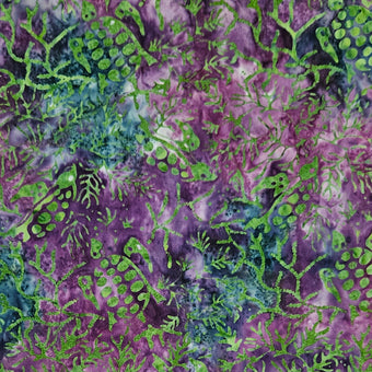 compare product Batik - Turtles and Coral on Purple