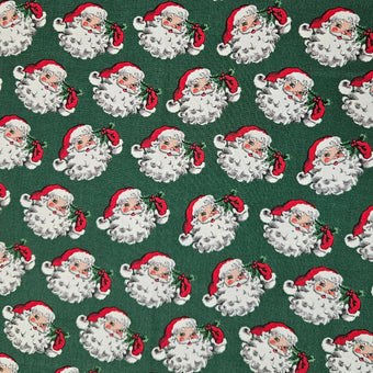 compare product Old Fashioned Christmas - Santa on Green