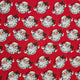 Old Fashioned Christmas - Santa on Red