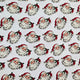 Old Fashioned Christmas - Santa on White