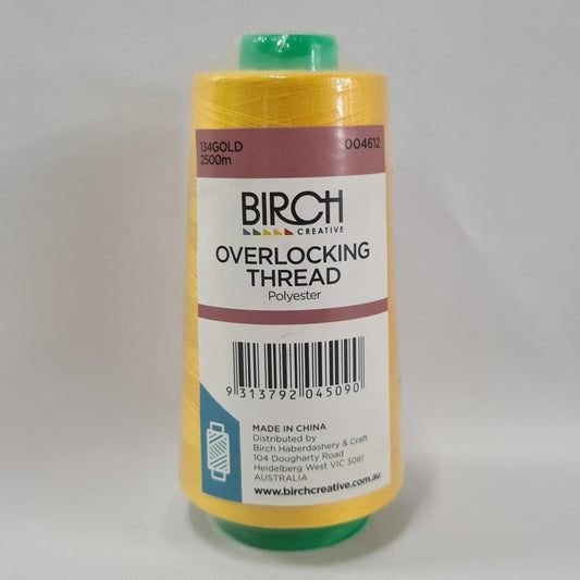 Overlocking Thread - 2500m - Gold