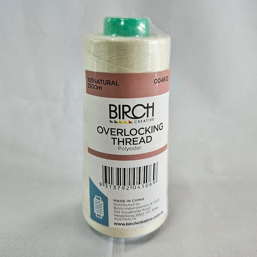 Overlocking Thread - 2500m - Natural