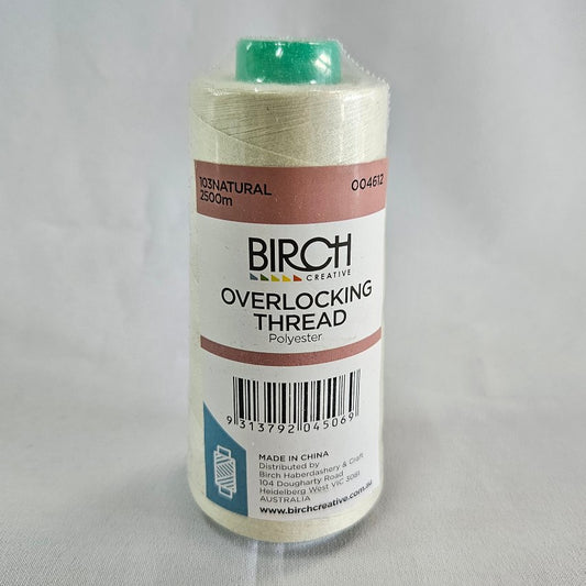 Overlocking Thread - 2500m - Natural