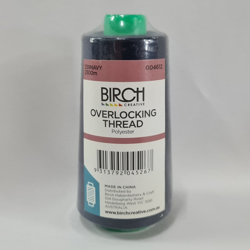 Overlocking Thread - 2500m - Navy