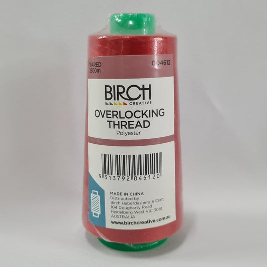 Overlocking Thread - 2500m - Red