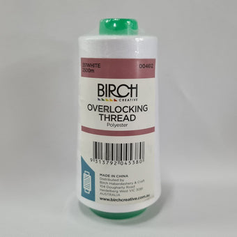 compare product Overlocking Thread - 2500m - White
