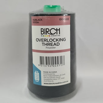 compare product Overlocking Thread - 5000m - Black